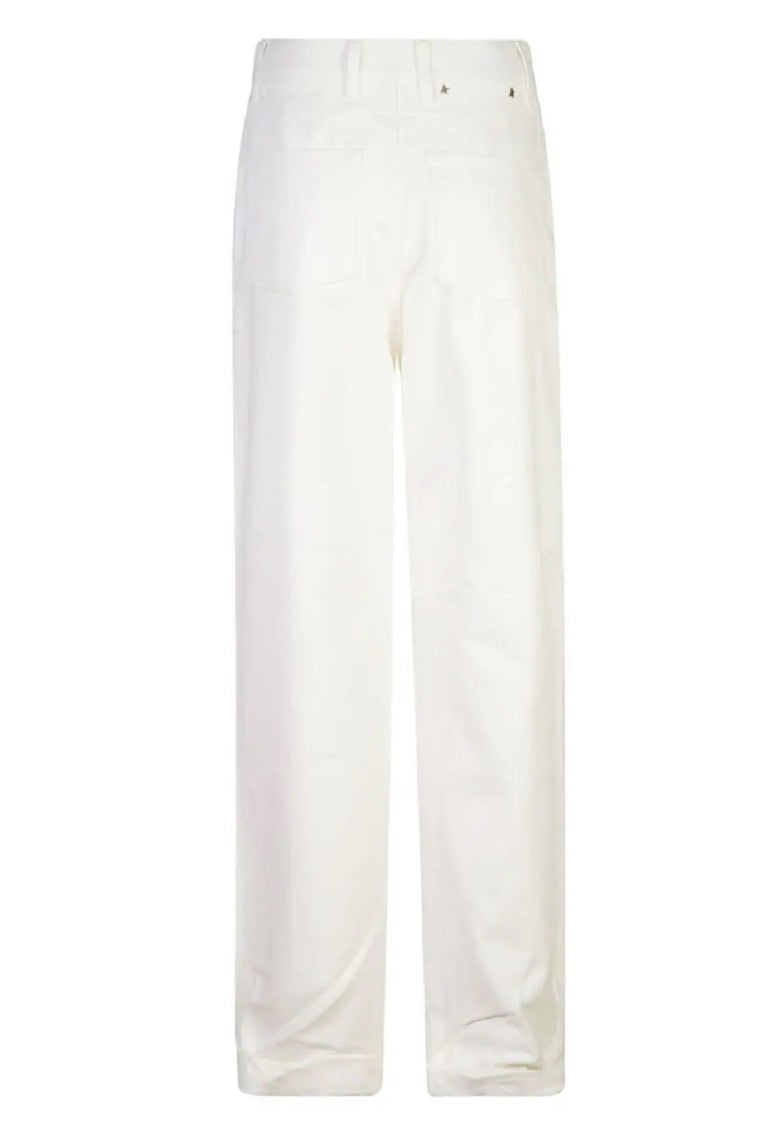 Golden Goose High-Waist Straight-Leg Bull Denim Trousers