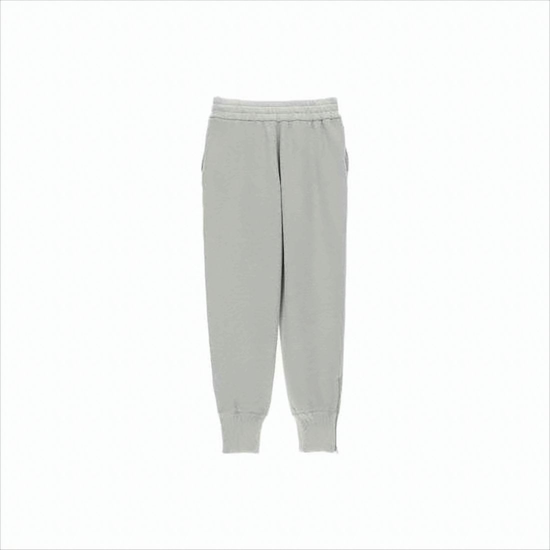 Jil Sander Tapered Grey Jogger Pants With Ribbed Cuffs