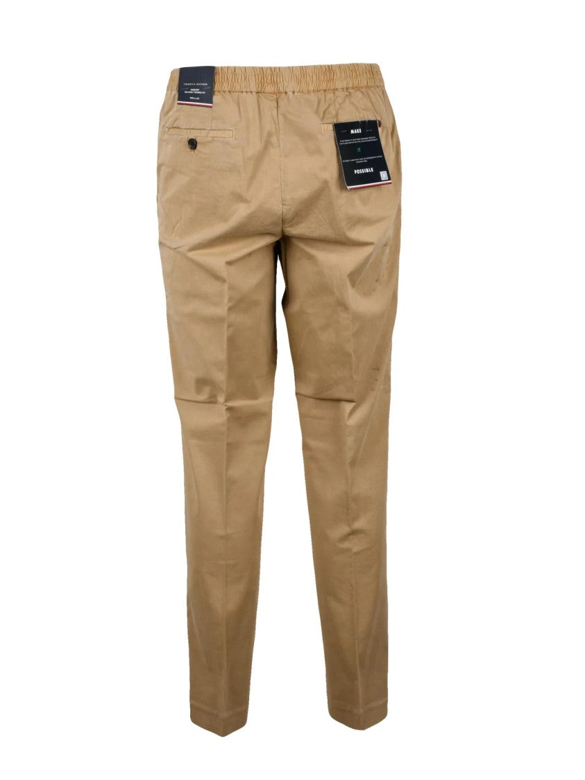 Tommy Hilfiger Relaxed Tapered Trousers With Zip Closure