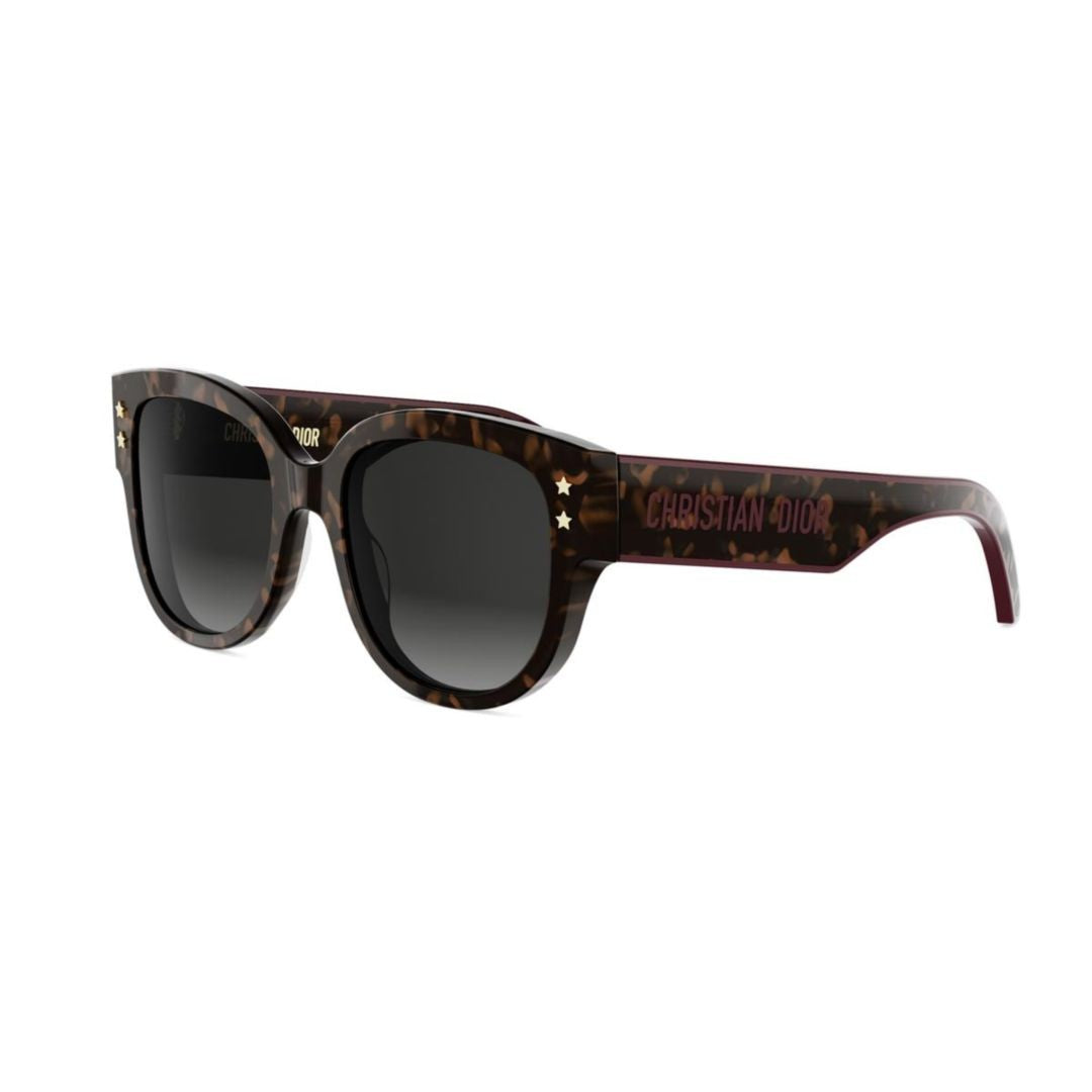 Dior Pacific B2i Oversized Tortoiseshell Square Frame Sunglasses
