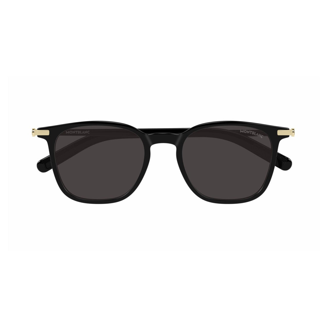 Montblanc Square Frame Sunglasses With Gold-Tone Accents