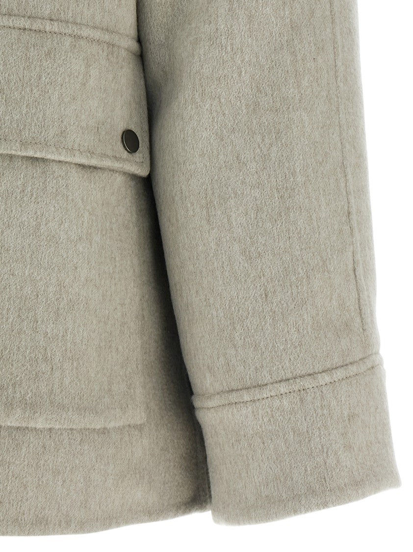 Brunello Cucinelli Sheepskin Insert Jacket