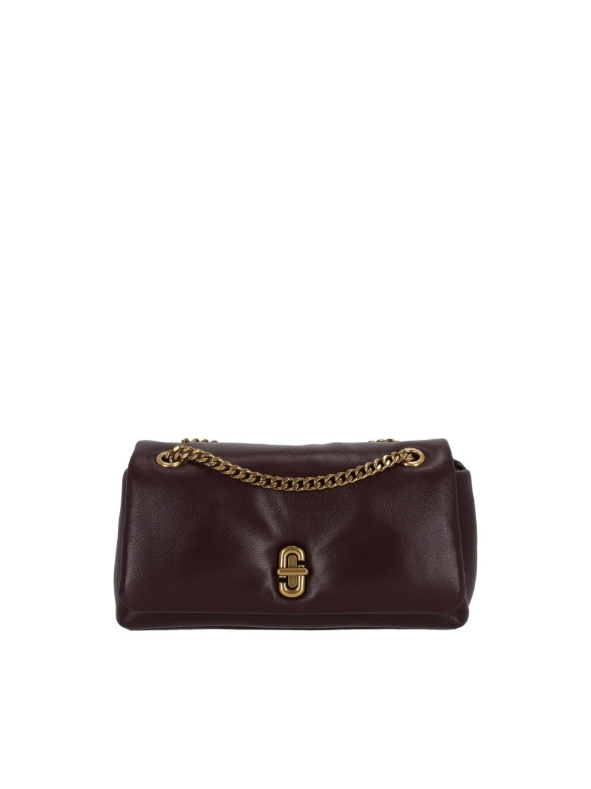 Marc Jacobs Burgundy The Chain Mini Leather Bag