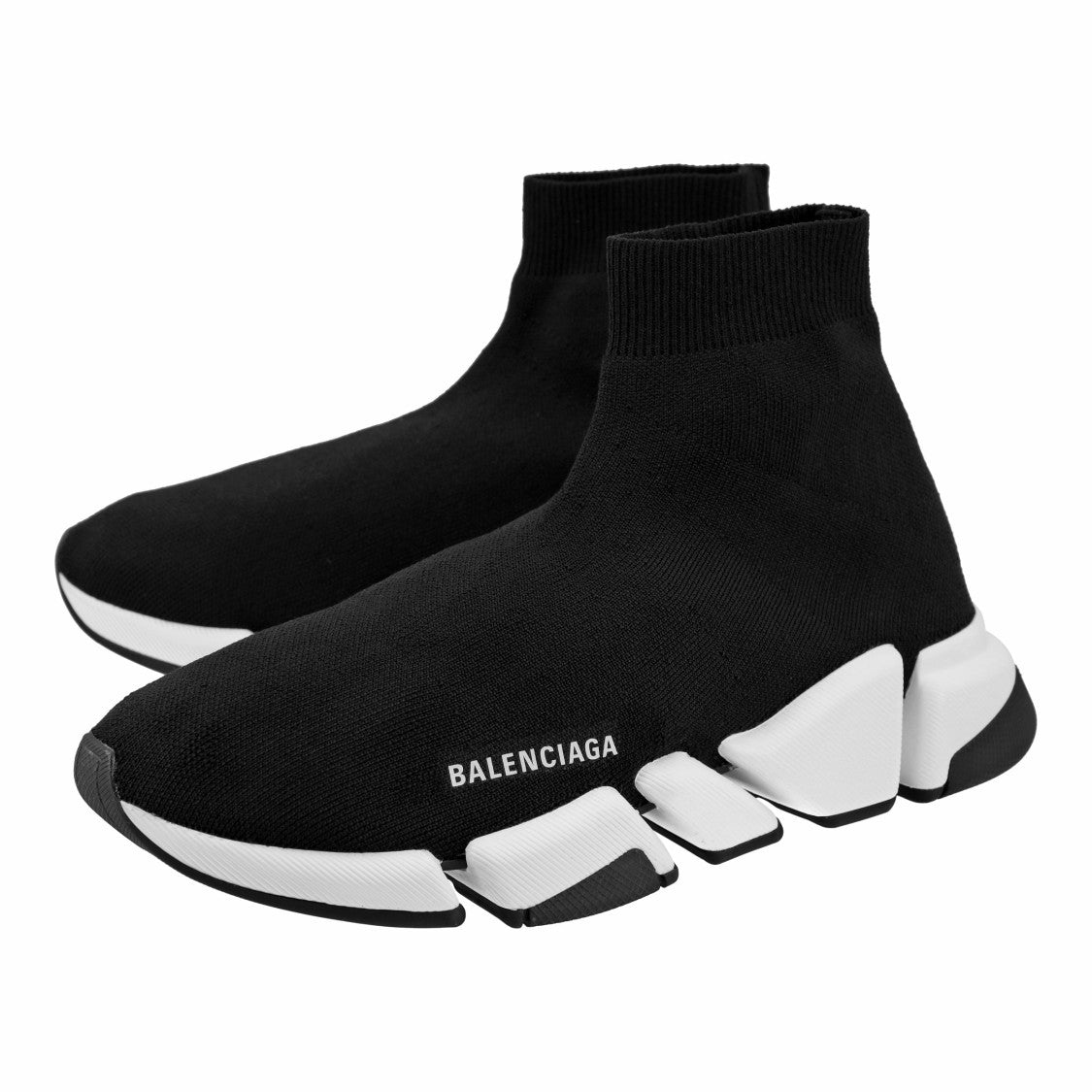 Balenciaga Technical 3D Knit Sneakers With Ultra-Articulated Sole