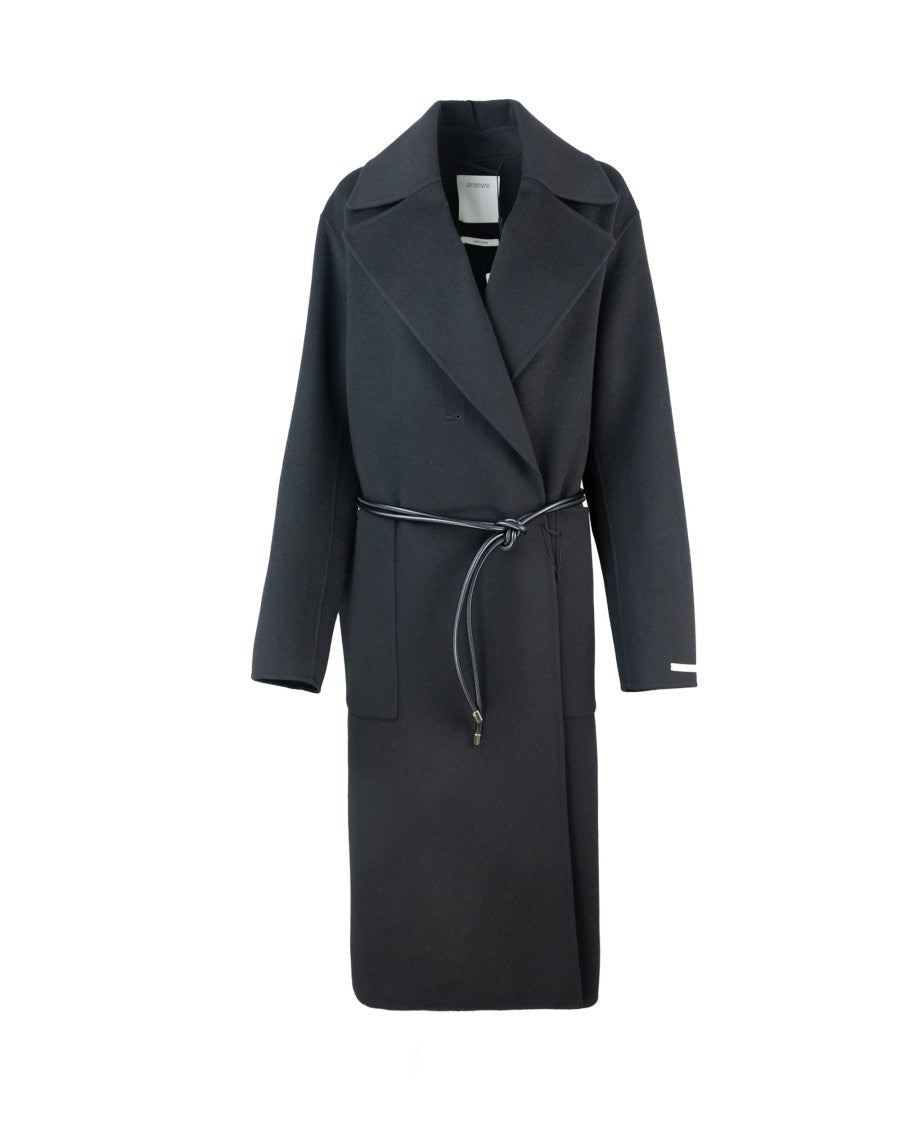 Sportmax Black Abate Coat