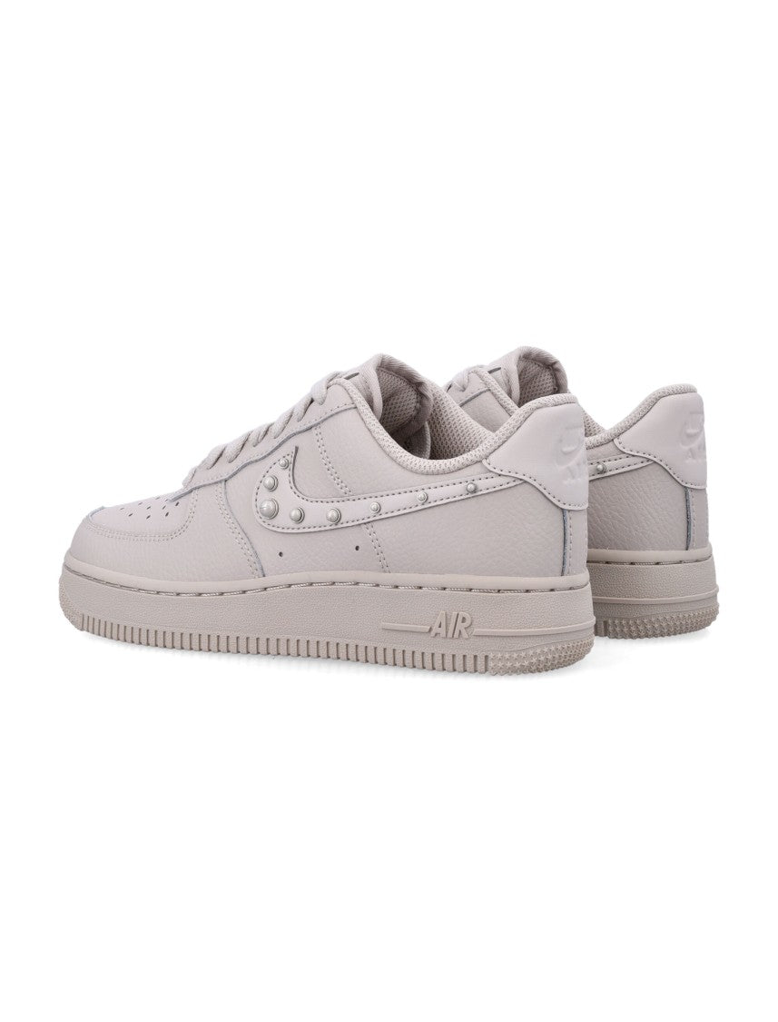 Nike Air Force 1 '07 Metallic-Detail Leather Low-Top Sneakers