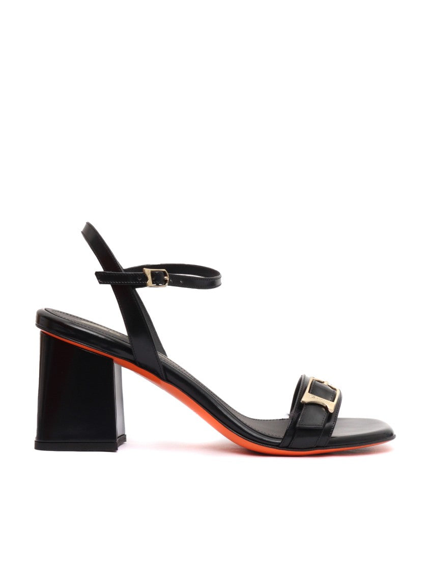 Santoni High Sandals With Block Heel