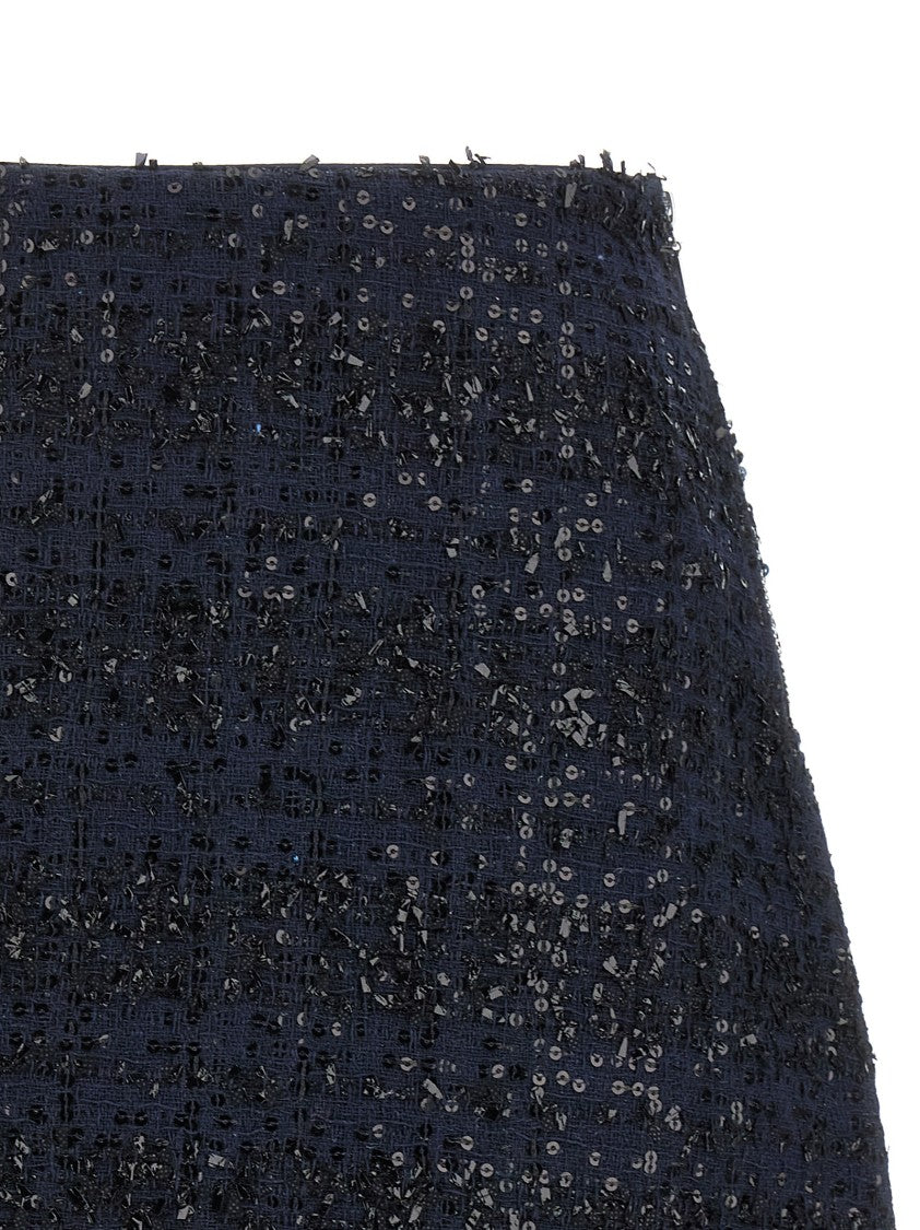 Rotate Birger Christensen 'Bouclé Mini' Skirt
