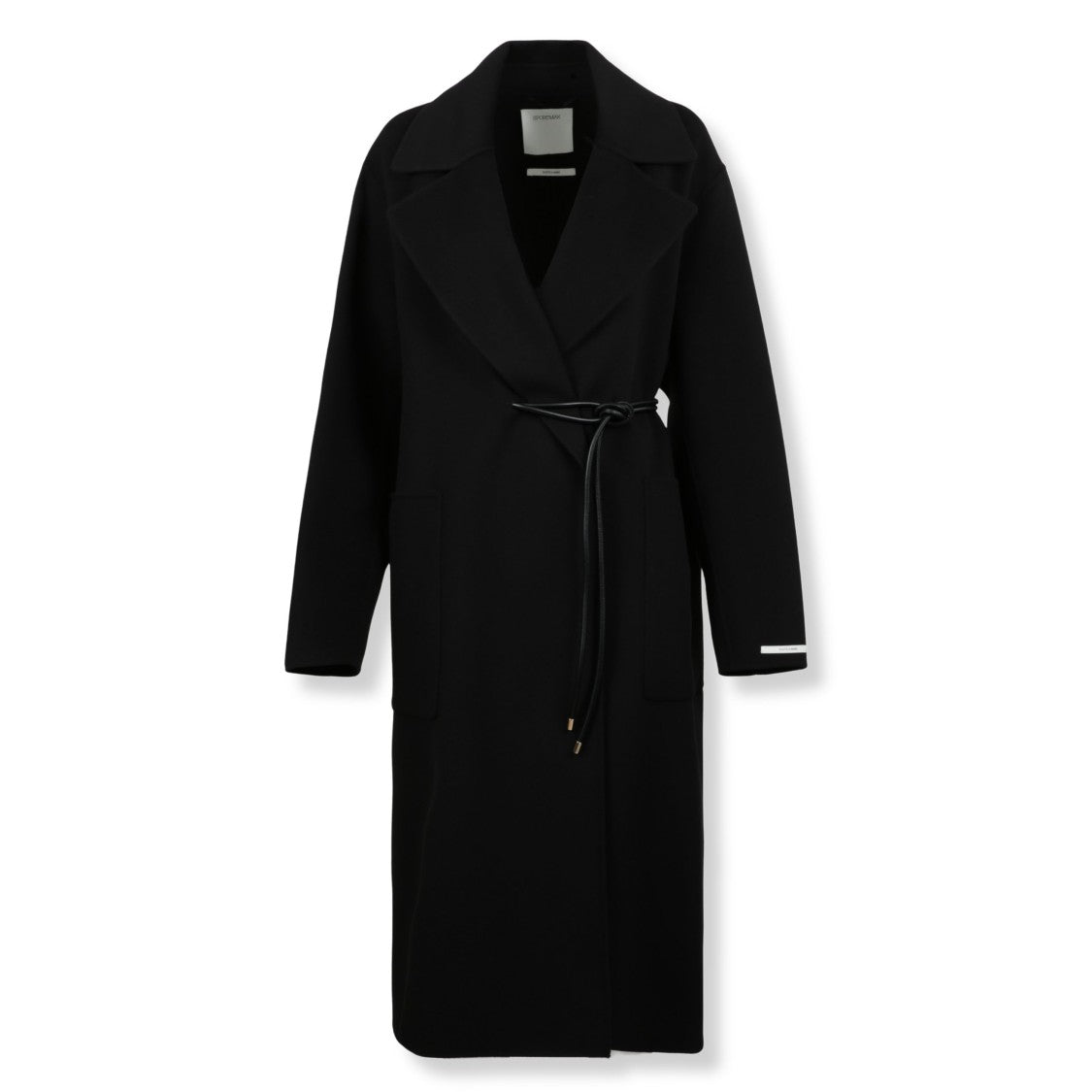 Sportmax Tailored Long Coat With Structured Collar