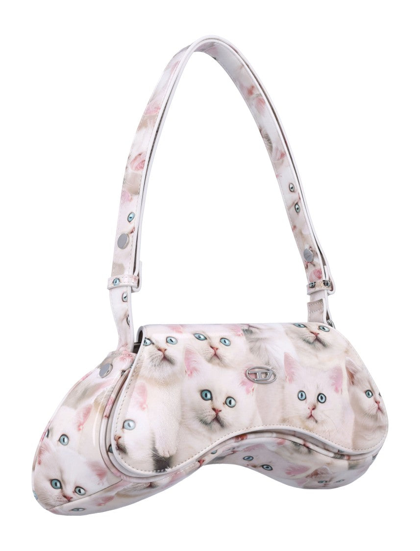 Diesel Play Crossbody Cat Print