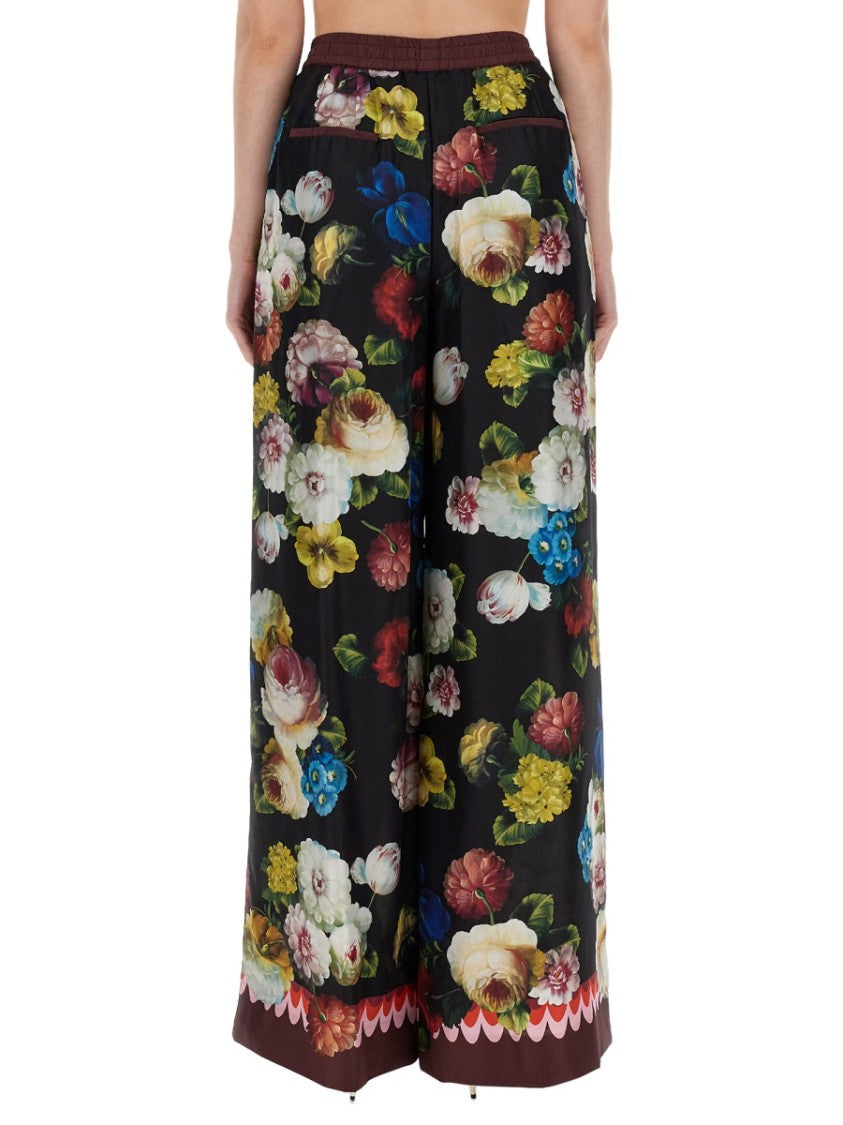 Dolce & Gabbana Pants With Floral Print