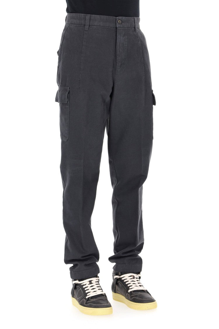 Eleventy Cotton Armaturato Cargo Trousers