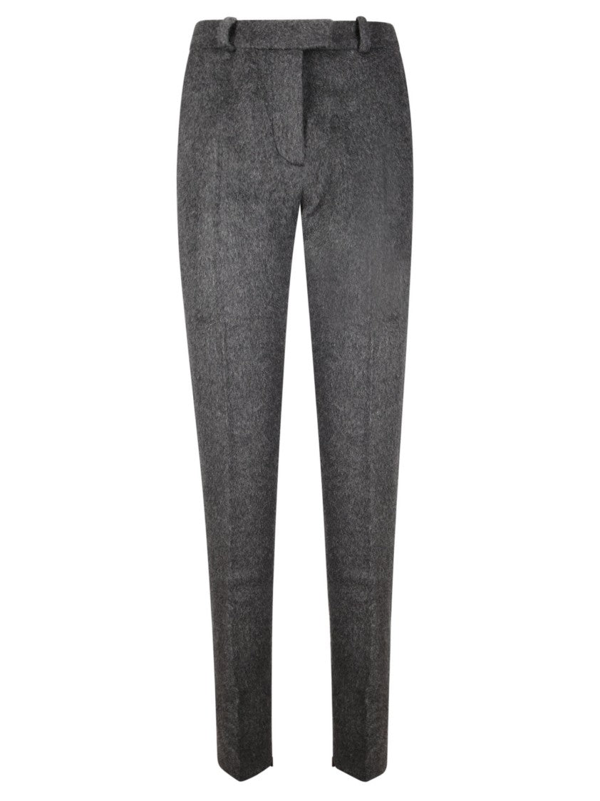 16Arlington Wool Blend Trousers With Ironed Crease