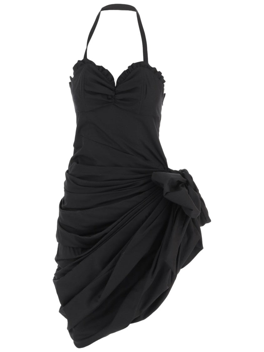 Chloé Wrap Dress In Cotton Poplin