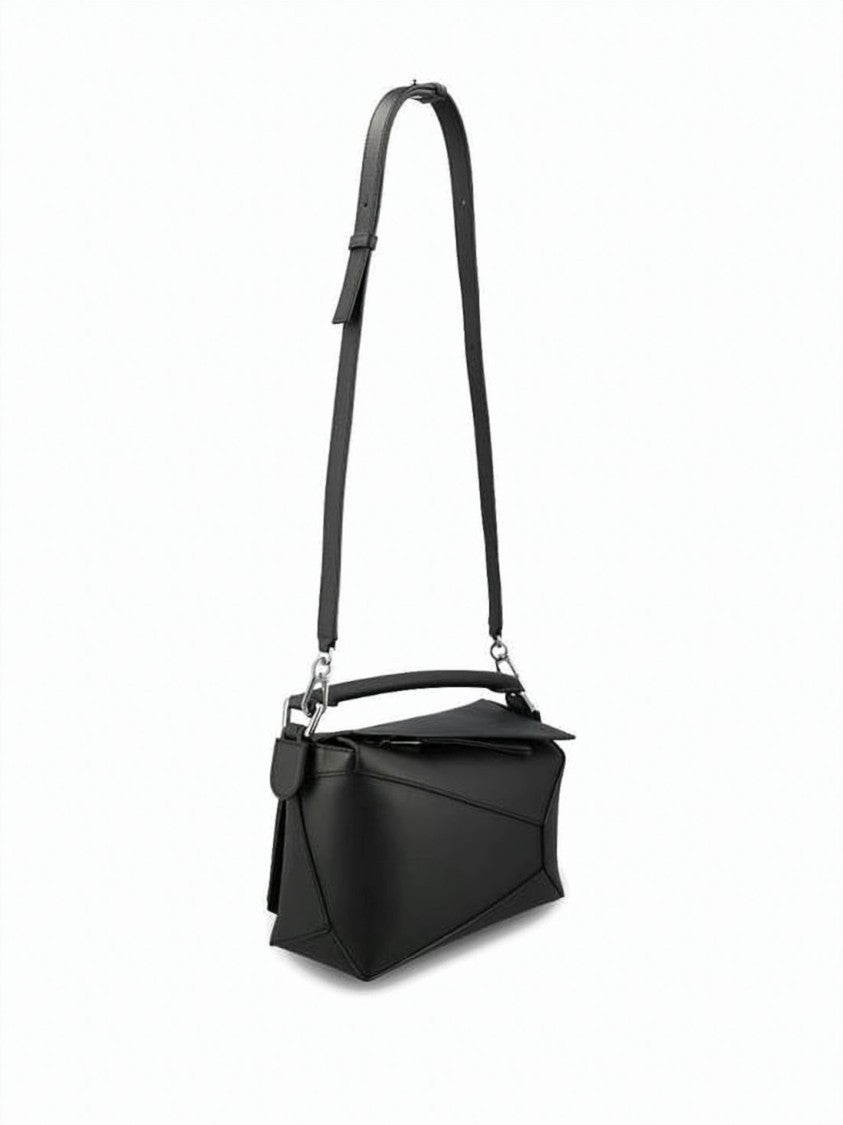 Loewe Structured Calf Leather Shoulder Bag