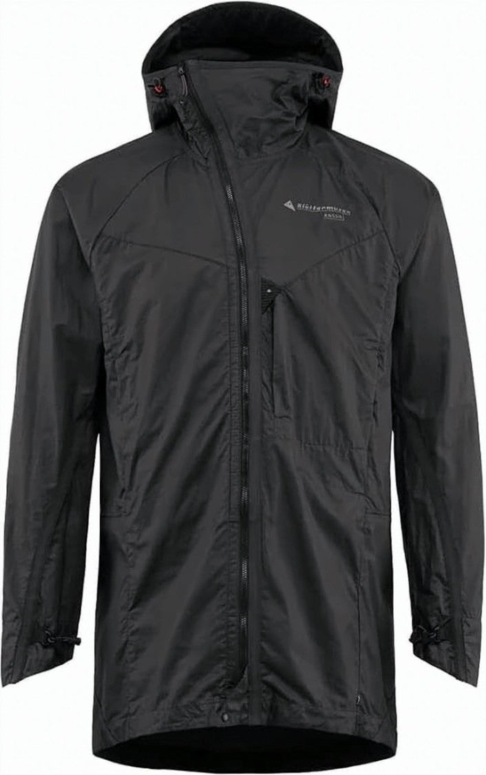 Klattermusen Minimalist High-Collared Jacket With Functional Details