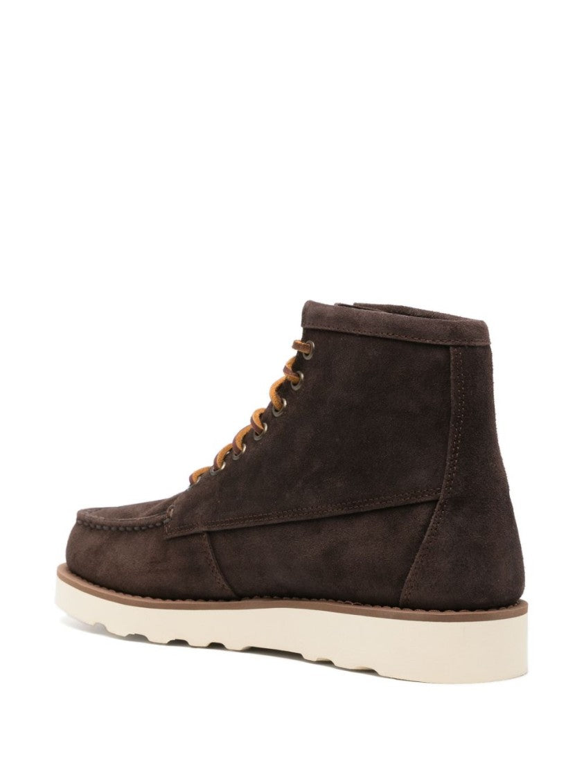 Sebago Cedar Brown Calf Suede Desert Boots