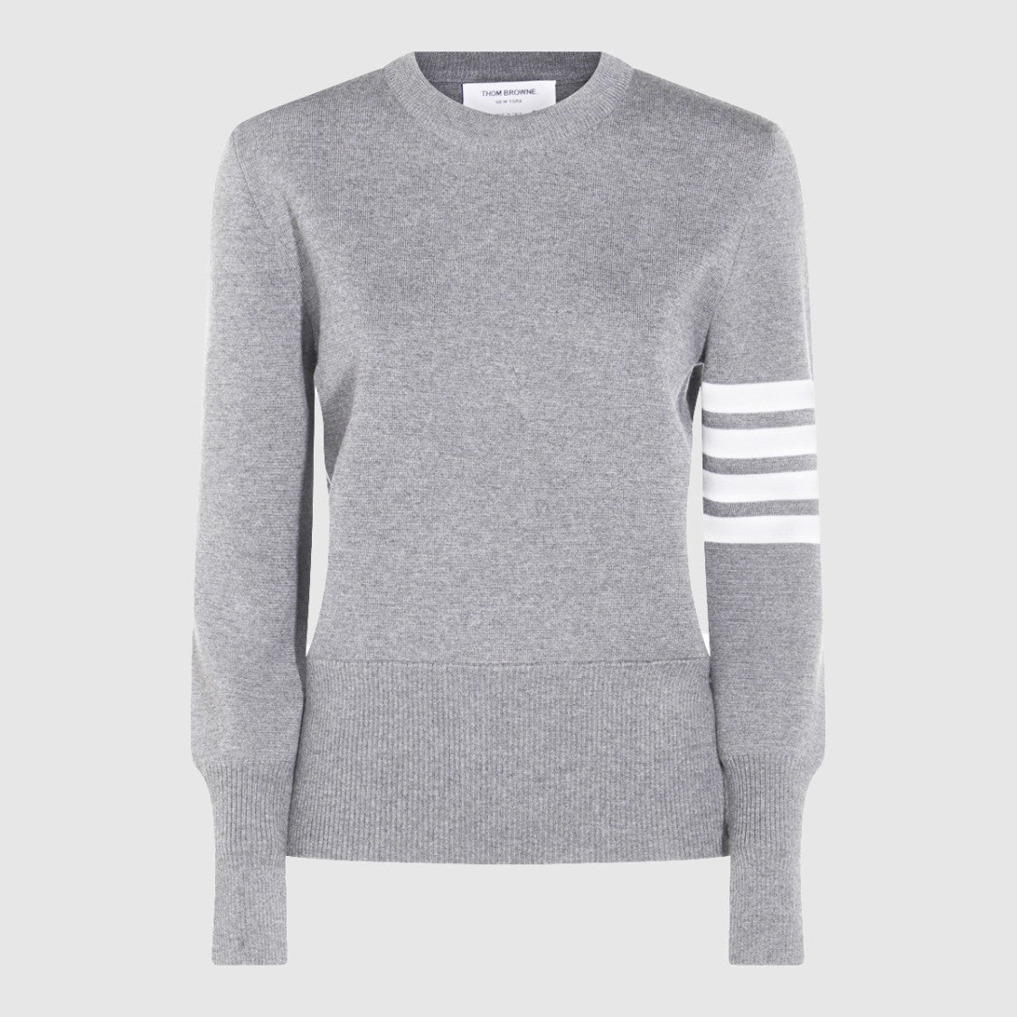 Thom Browne Dark Grey Wool Knitwear
