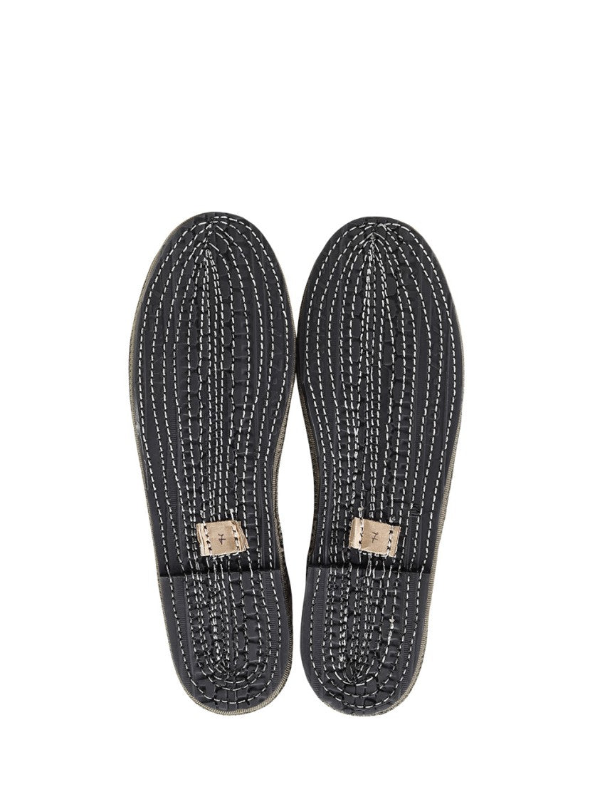 Sentier Slip-On Blue Velvet Flats With Refined Elegance