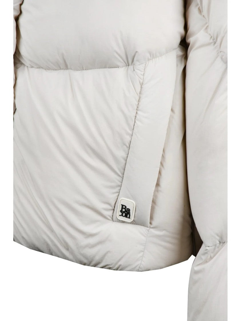 Bacon Beige Polyamide New Order Down Jacket