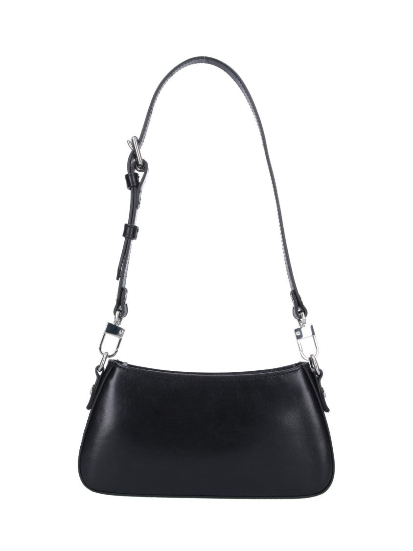 Vivienne Westwood Black Tasha Structured Leather Shoulder Bag