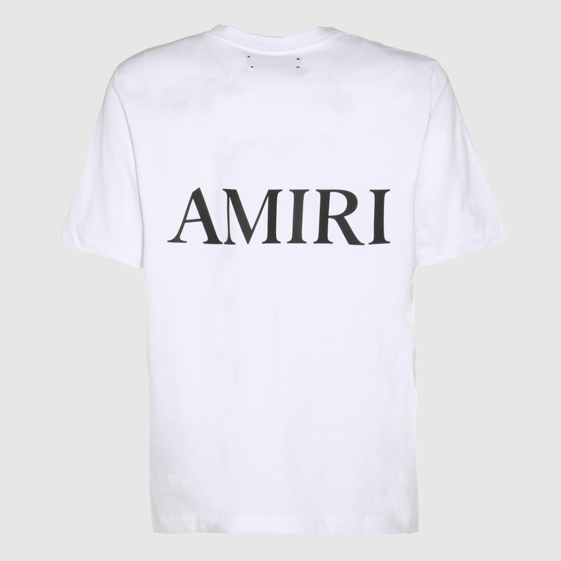 Amiri Minimalistic White Cotton T-Shirt