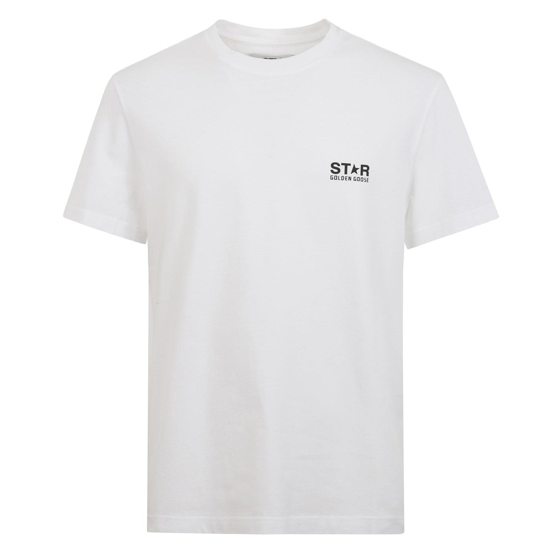 Golden Goose Cotton T-Shirt With Star Print