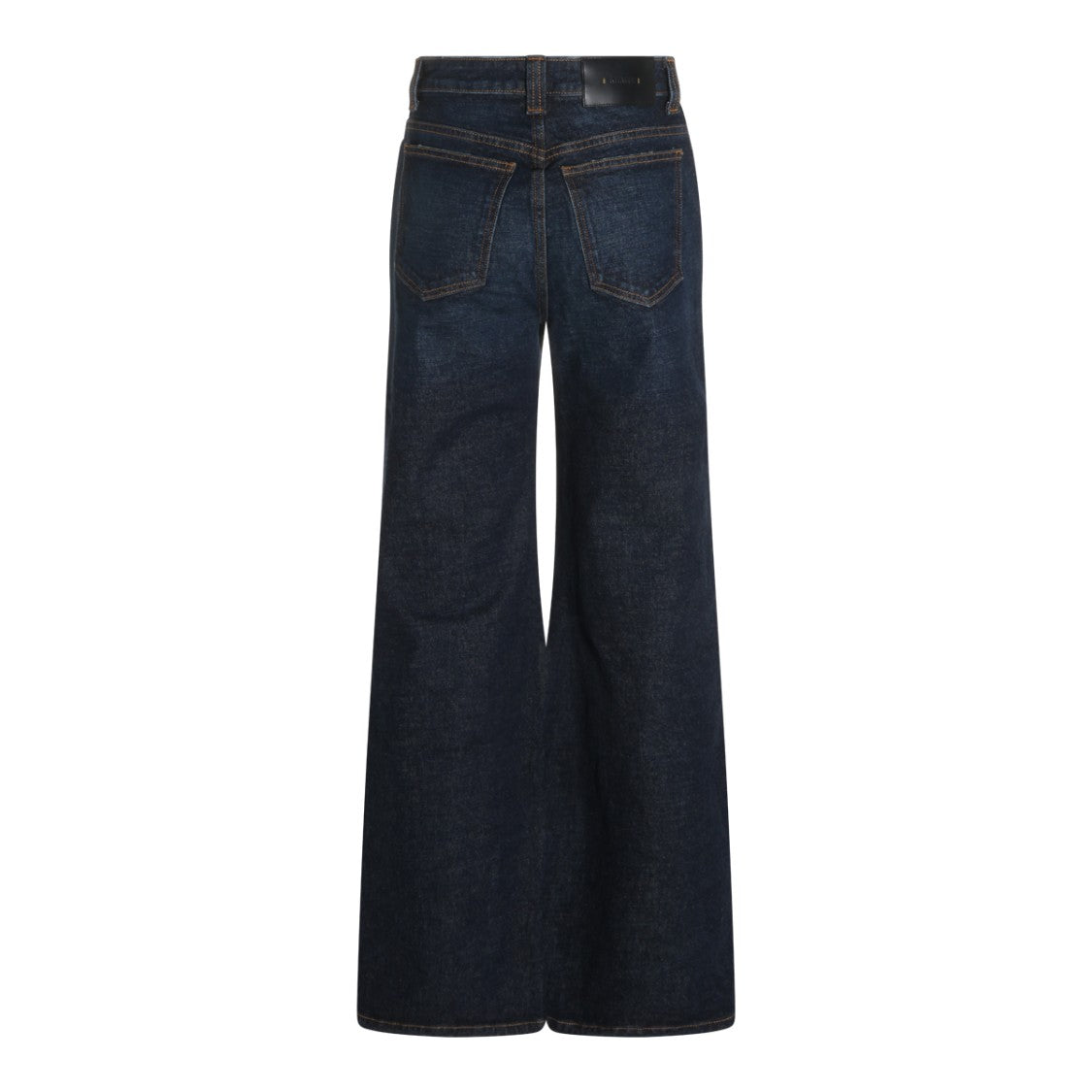 Khaite High-Waist Wide-Leg Jeans With Classic Features