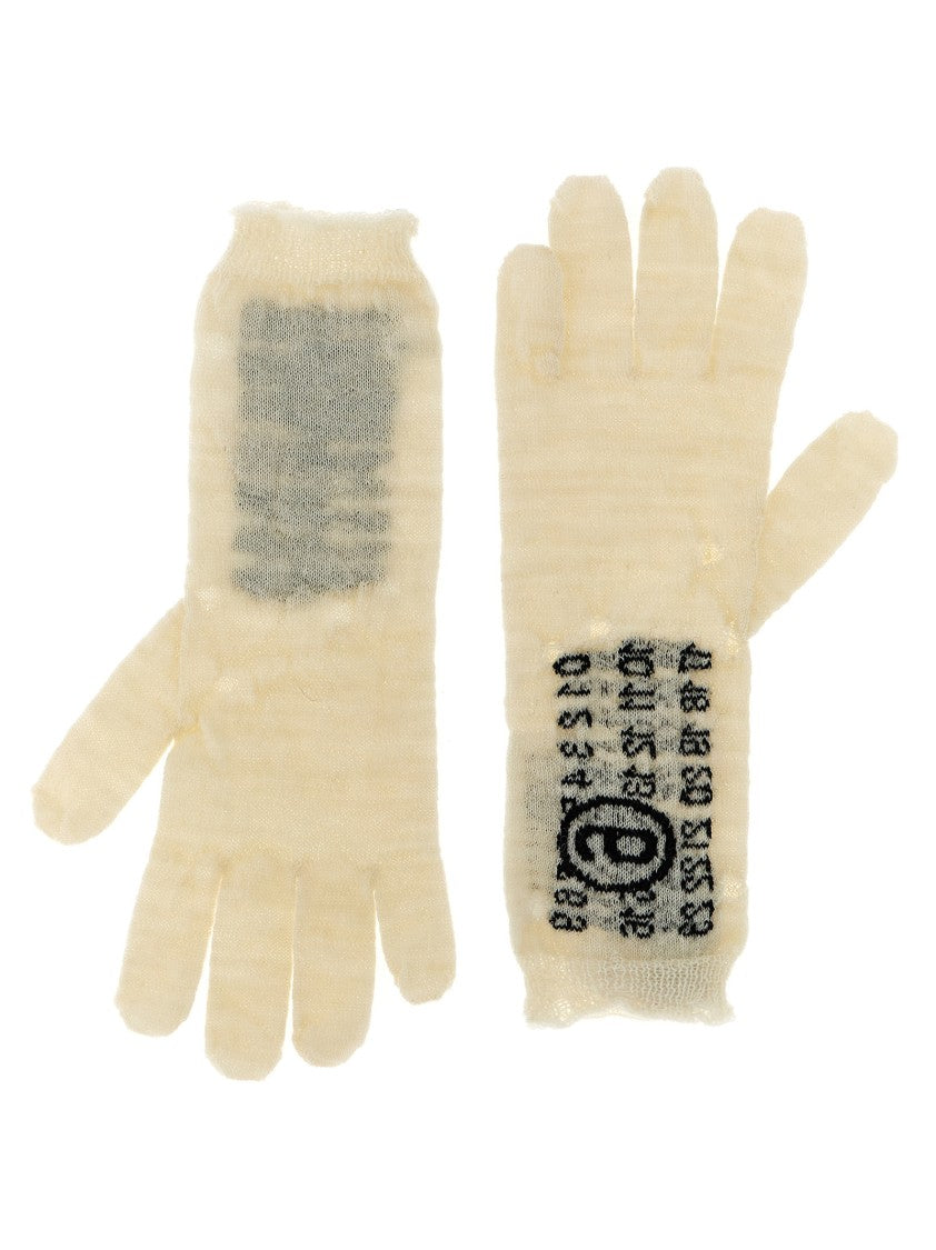 Mm6 By Maison Margiela Numeric Signature Gloves