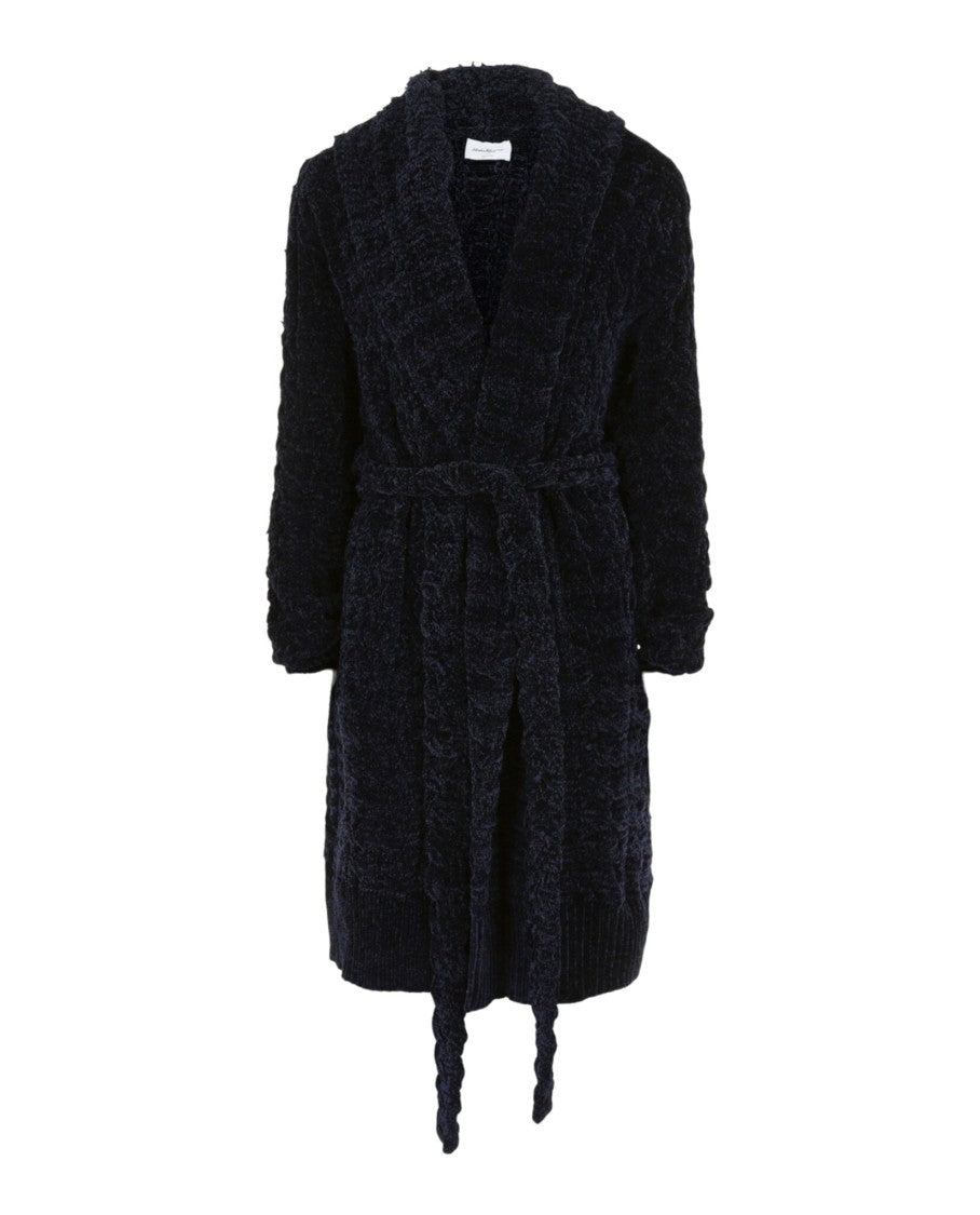 Ferragamo Chenille Knit Cardigan