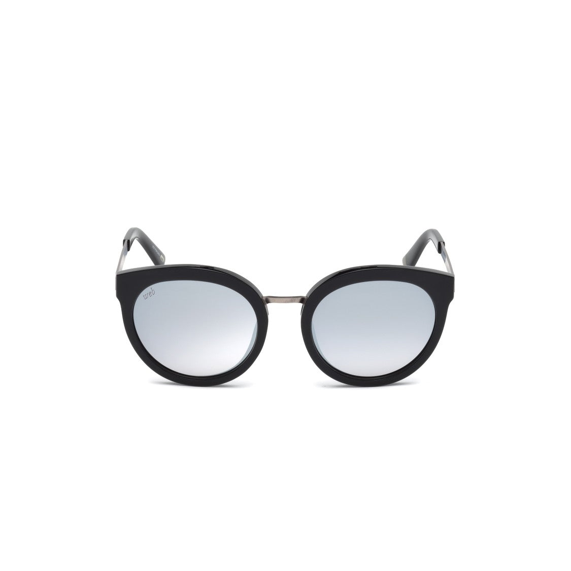 Web We0196 5201C Rounded Frame Sunglasses With Gradient Tint