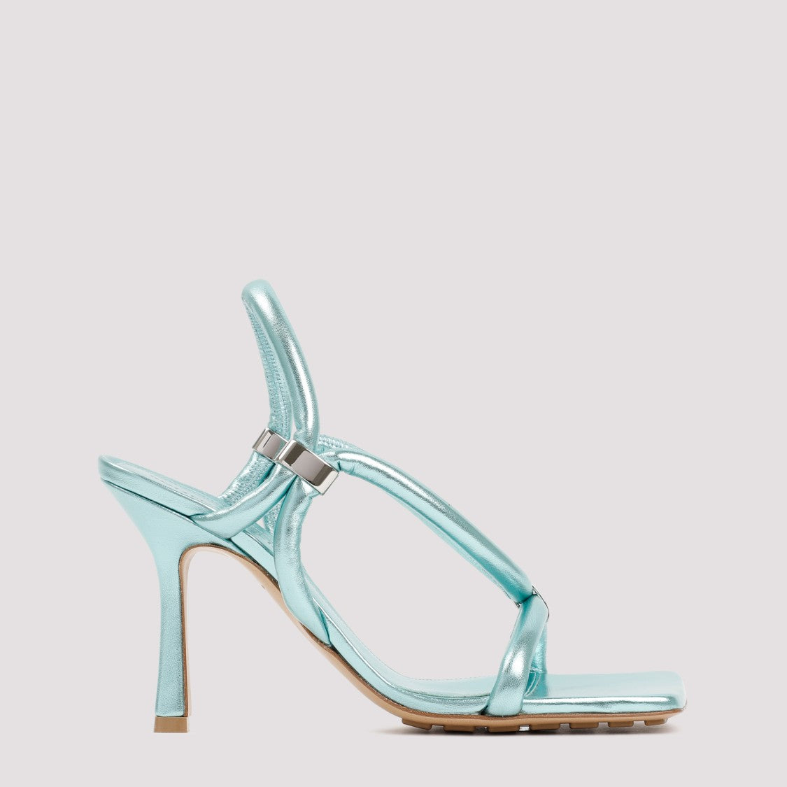 Bottega Veneta Icy Moon Stretch Slingback Sandals