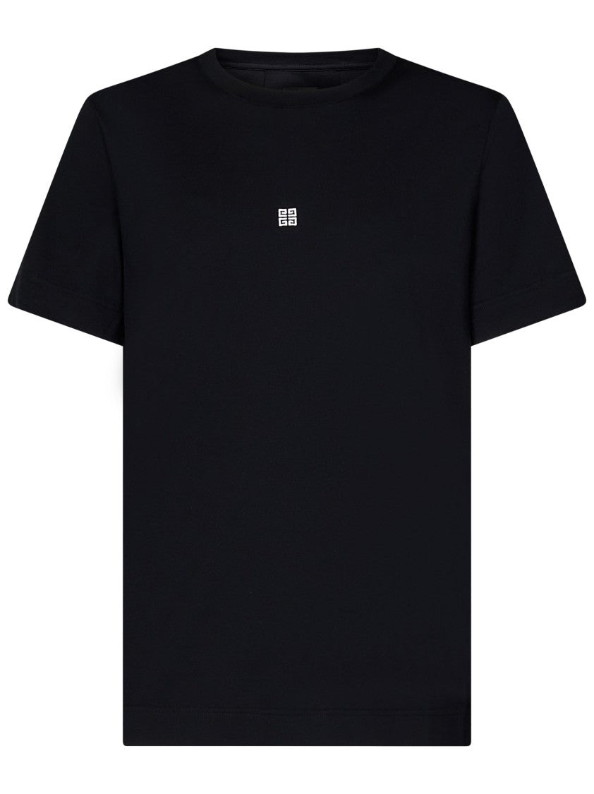 Givenchy Embroidered Cotton Jersey T-Shirt