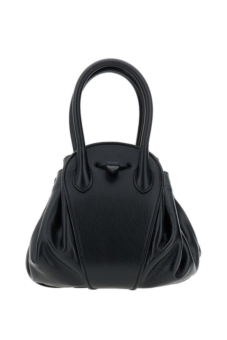 Marni Black Tulipea Small Leather Bag