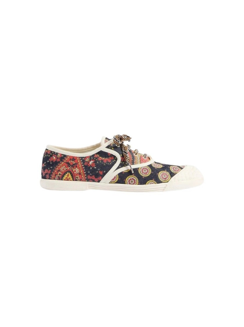 Valentino Bay By Bay Denim Sneakers Voyage Imaginaire