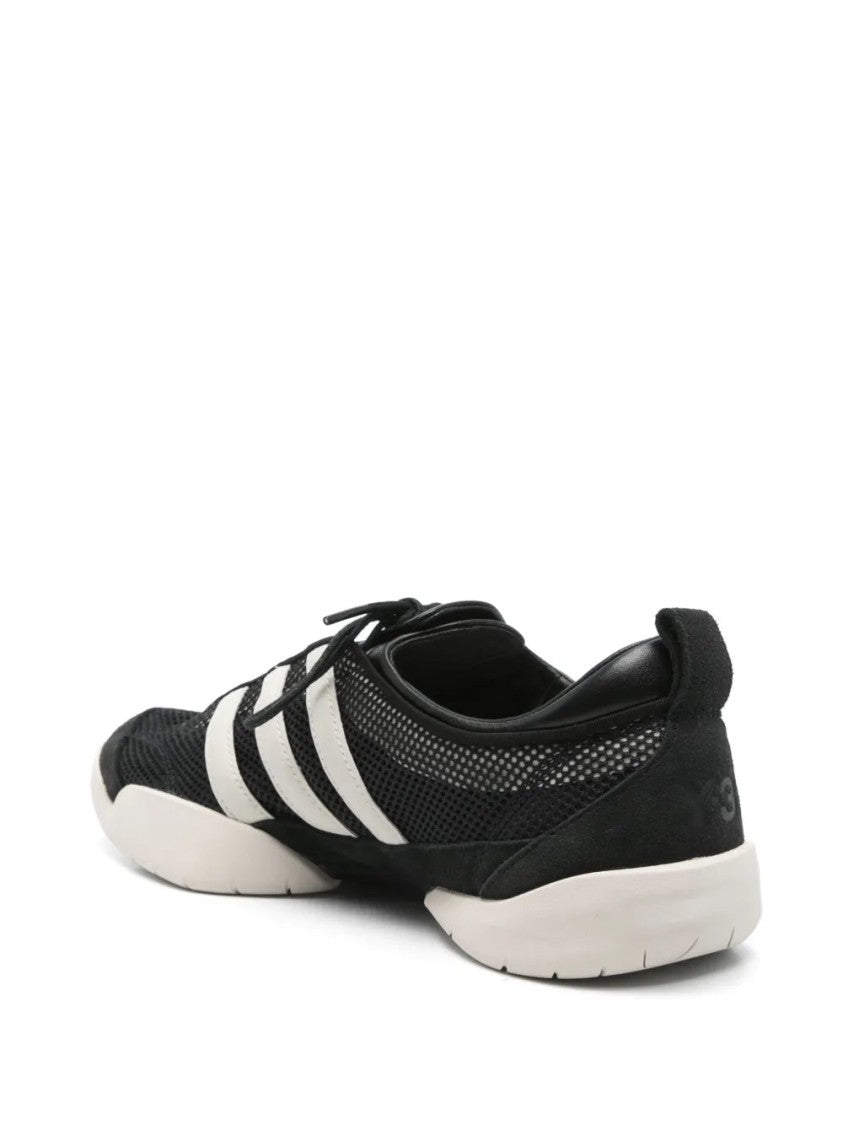 Y-3 Black Mesh Sneakers