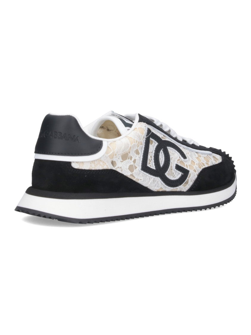 Dolce & Gabbana Cushion Sneakers – Black