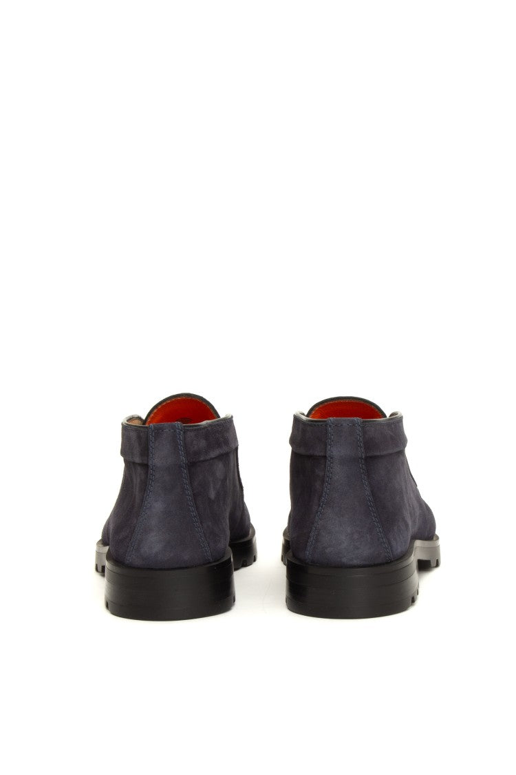 Santoni Rocciatore Suede Desert Boots