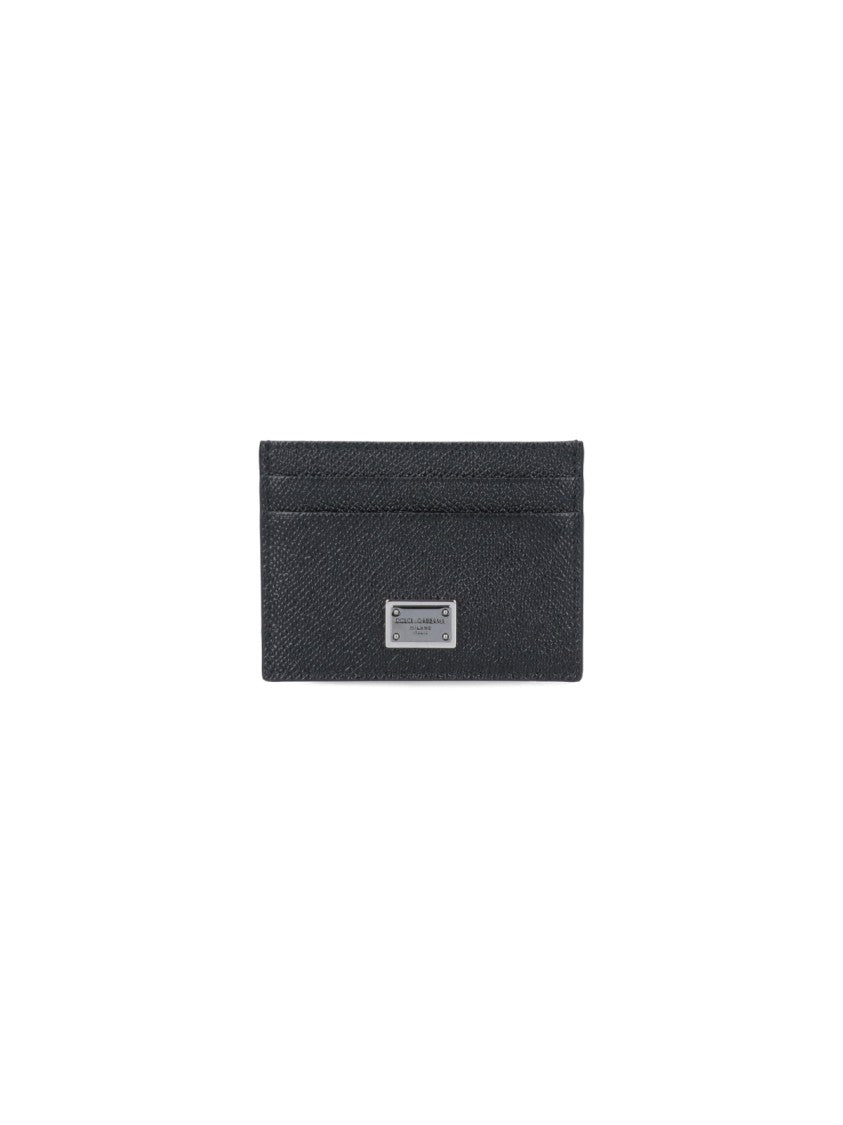 Dolce & Gabbana Logo Card Holder – Black