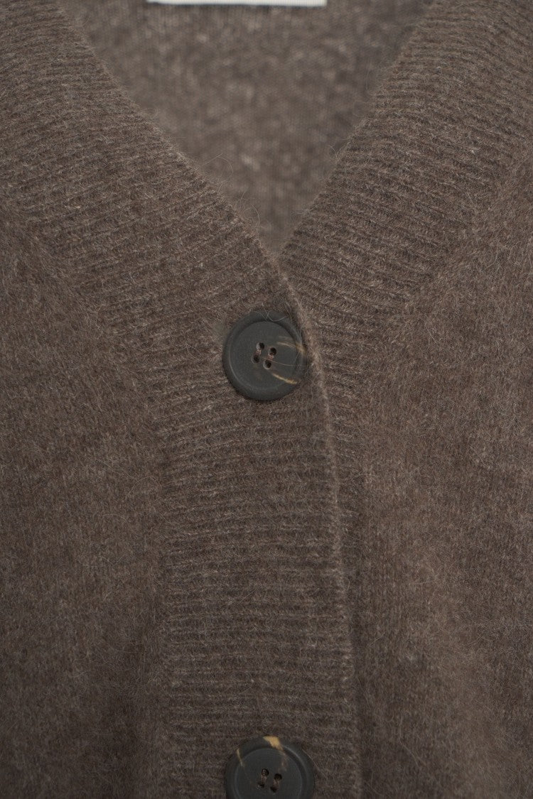 Mvm Raccoon Wool Cardigan