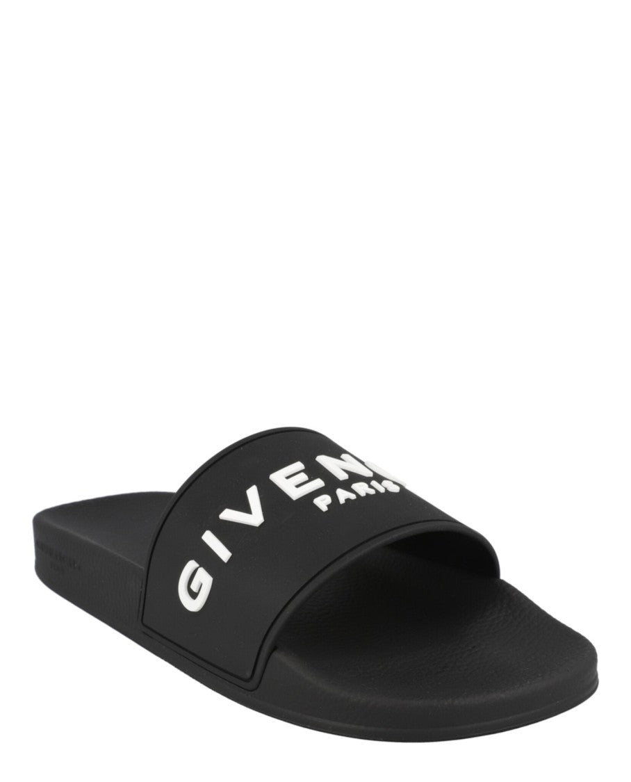 Givenchy Logo Signature Slides