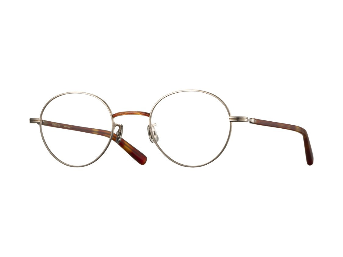 Eyevan 220 Rx Thin Metal Round Eyeglasses