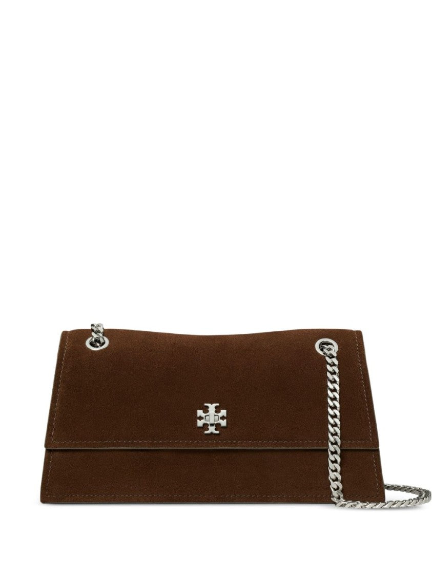 Tory Burch Structured Shoulder Bag In Rich Calf Leather