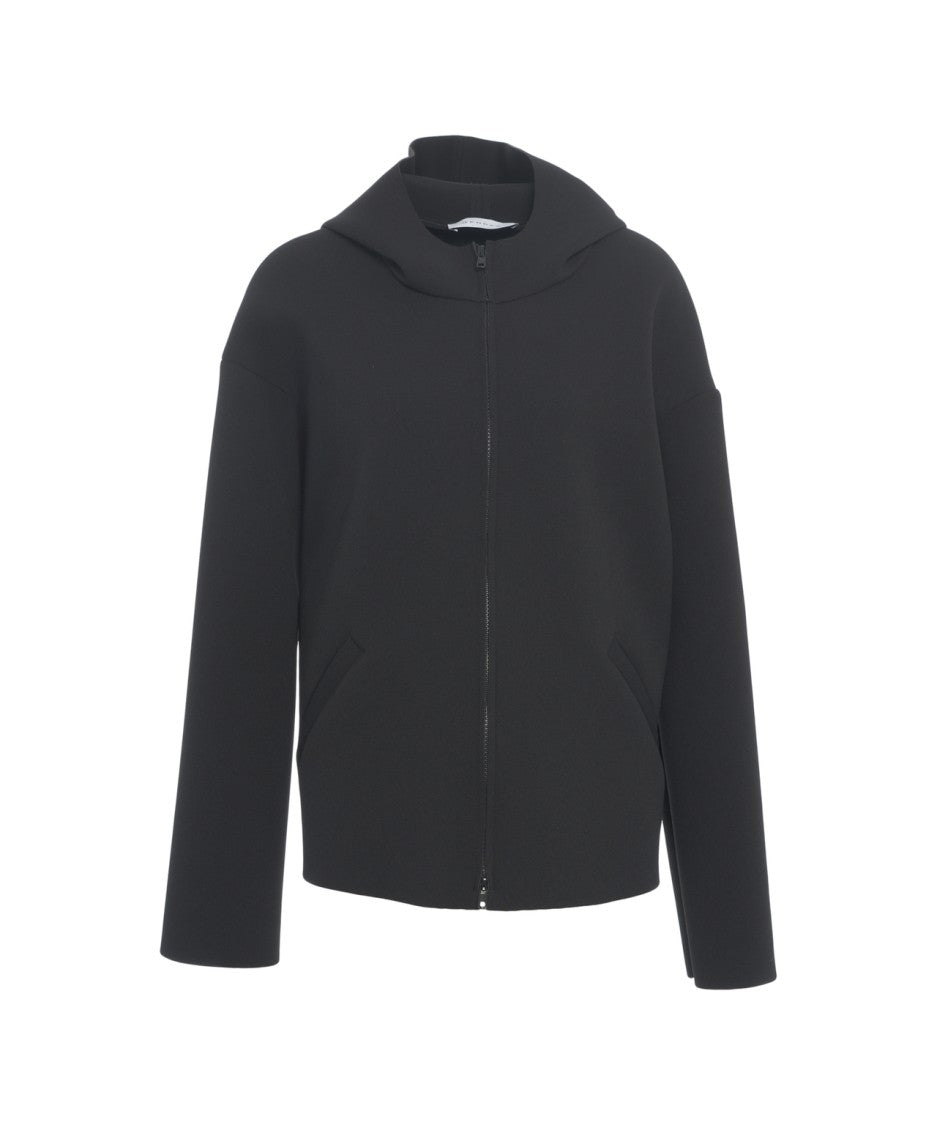 Gender Oversized Hoodie Jacket With Non-Removable Hood