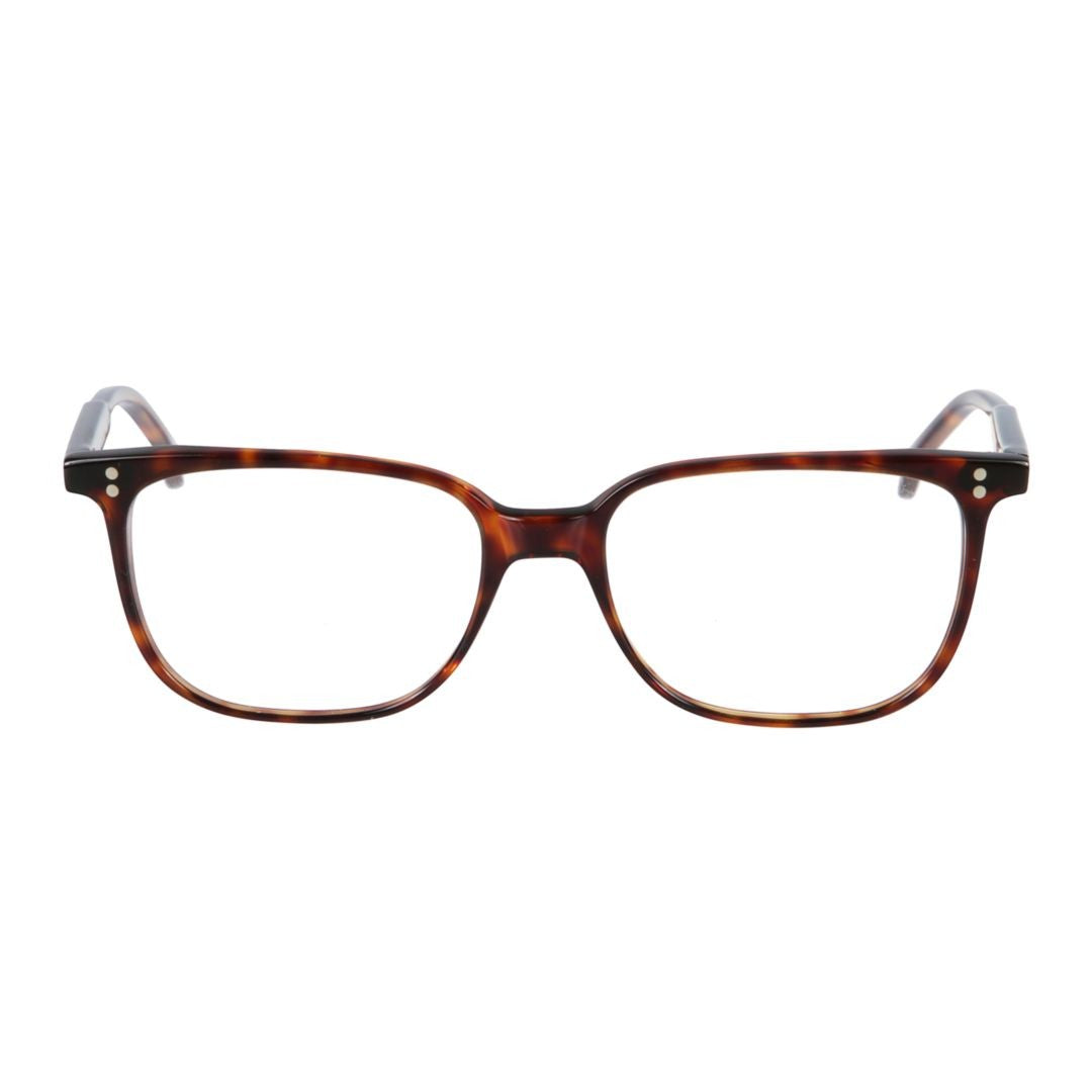 Kador Lait Classic Tortoiseshell Frame Eyeglasses With Metallic Accents