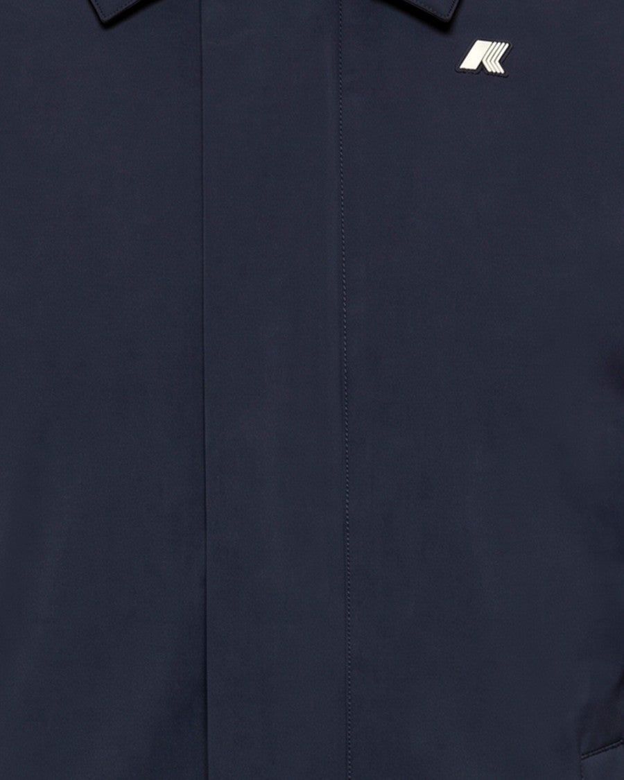 K-Way Blue Depth Benoit St Warm Padded Parka