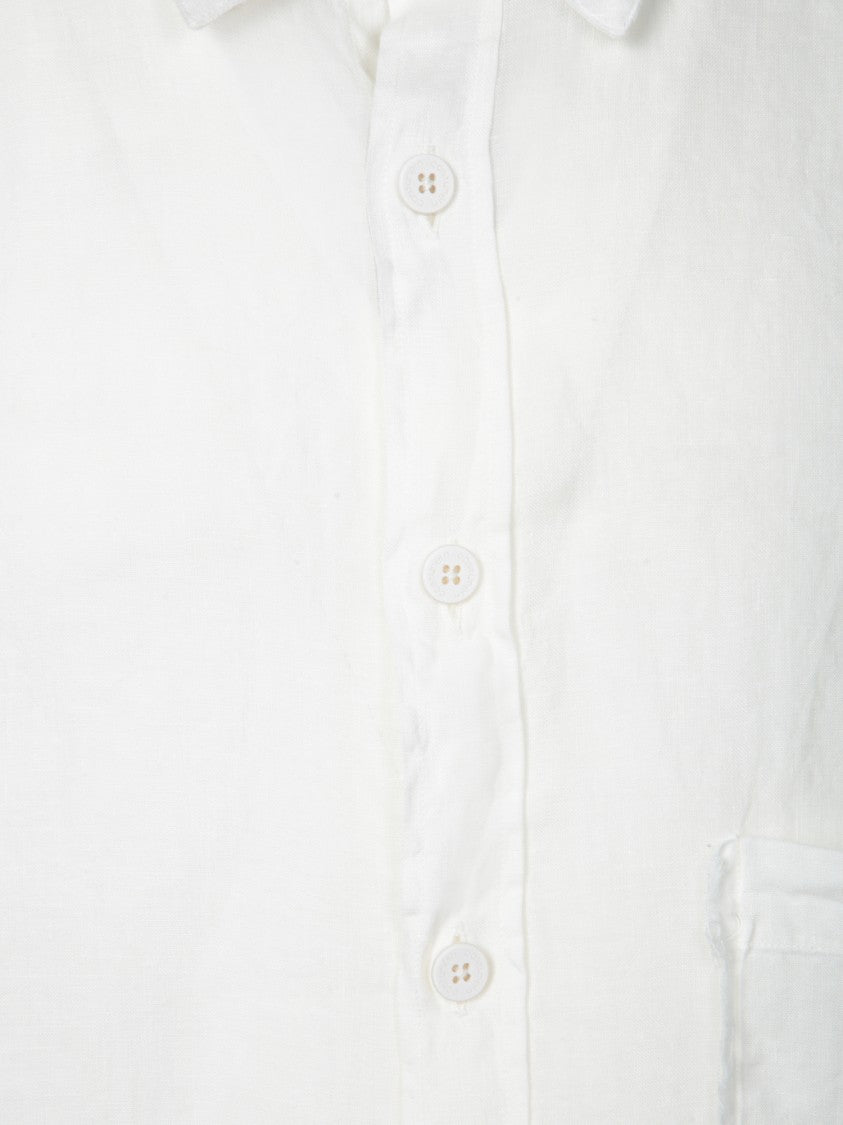 Costumein Lightweight Linen Shirt With Classic Collar
