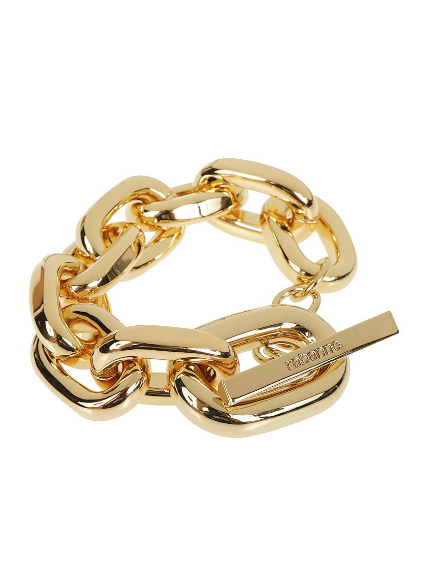 Rabanne Xl Link Brac Chain Aluminium Bracelet