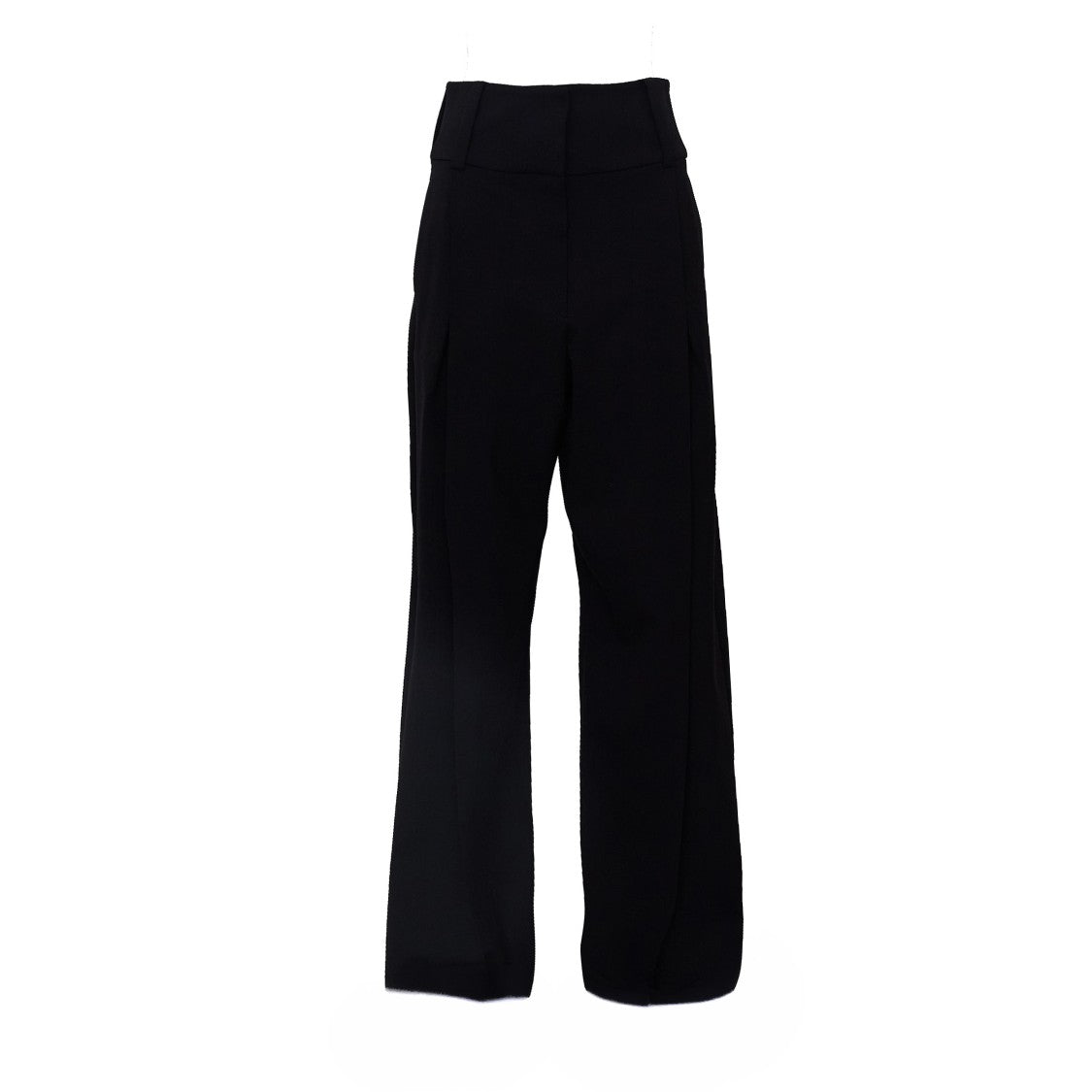 Sportmax Girino Stretch Wool Wide-Leg Pants