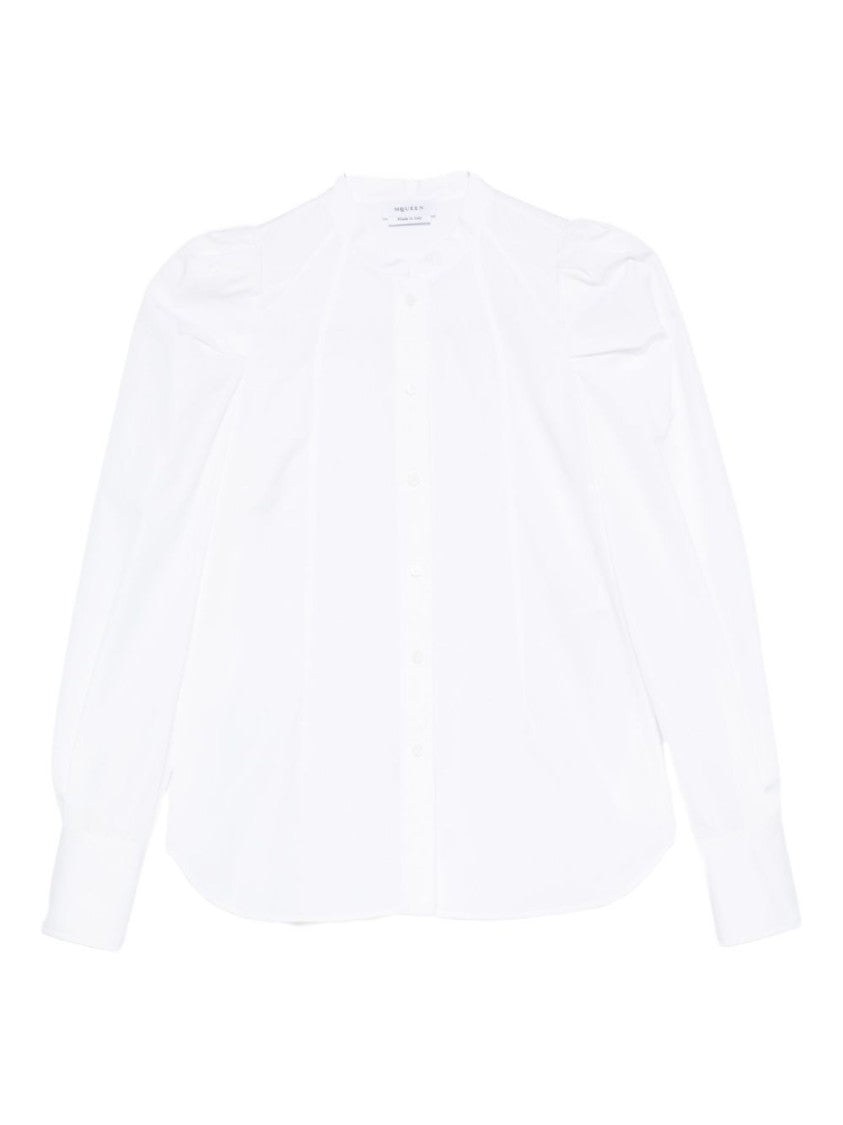Alexander Mcqueen Shirt With Mandarin Collar